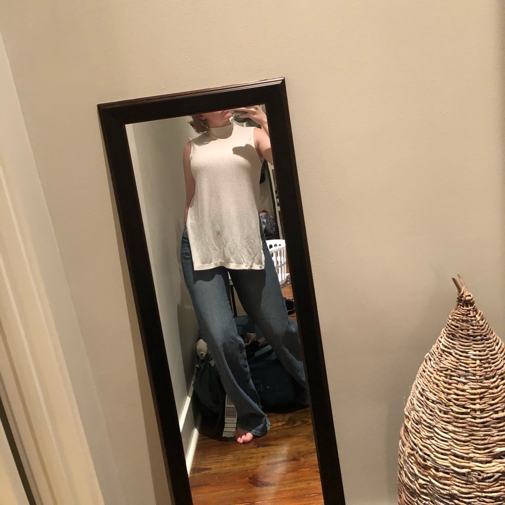 White Tunic/Turtleneck